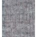 Grey Handmade Vintage Overdyed Turkish Carpet